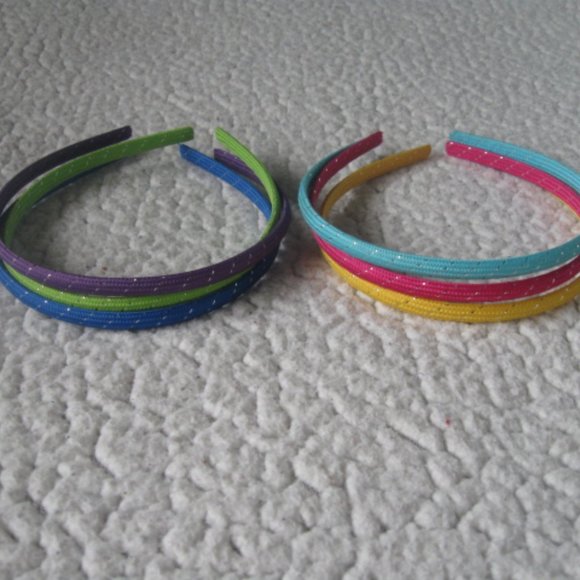 5/$20 Girls Six Piece Headband Bundle - Picture 2 of 2